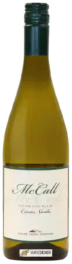 Weingut McCall - North Ridge Vineyard Cuvée Nicola Sauvignon Blanc Weingut McCall - North Ridge Vineyard Cuvée Nicola Sauvignon Blanc
