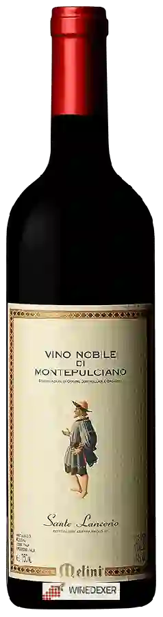 Weingut Melini - Vino Nobile di Montepulciano Sante Lancerio Weingut Melini - Vino Nobile di Montepulciano Sante Lancerio