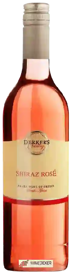 Weingut Mellasat Vineyards - Dekker's Valley Shiraz Rosé Weingut Mellasat Vineyards - Dekker's Valley Shiraz Rosé