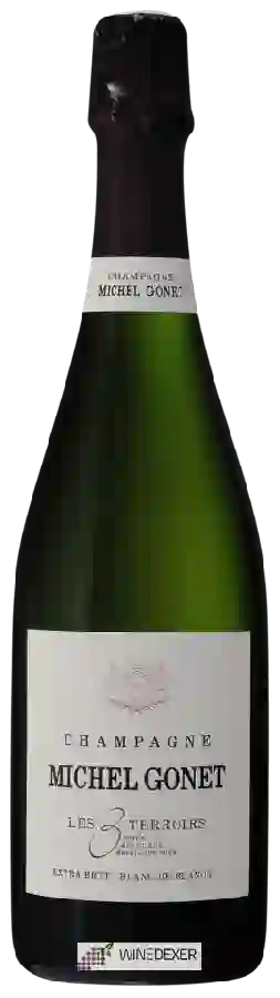 Weingut Michel Gonet - Les 3 Terroirs Extra Brut Blanc de Blancs Champagne Grand Cru 'Le Mesnil-sur-Oger'