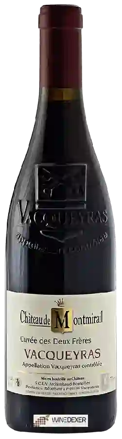 Château de Montmirail - Cuvée des Deux Frères Vacqueyras Château de Montmirail - Cuvée des Deux Frères Vacqueyras