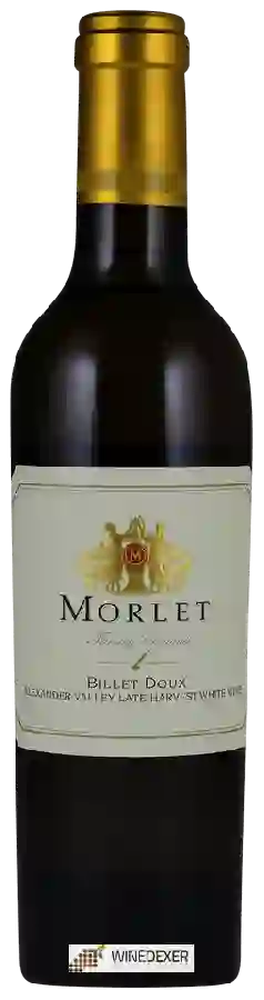 Weingut Morlet Family Vineyards - Billet Doux Late Harvest Weingut Morlet Family Vineyards - Billet Doux Late Harvest