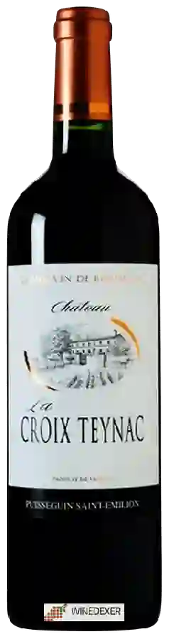 Weingut Famille Lannoye - Château la Croix Teynac Puisseguin-Saint-Émilion