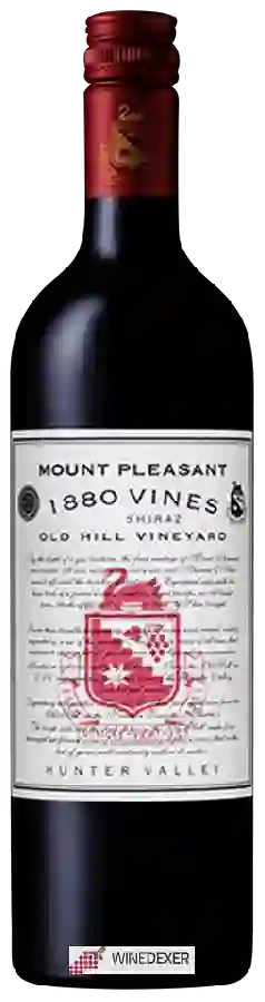 Weingut Mount Pleasant - 1880 Vines Old Hill Vineyard Shiraz Weingut Mount Pleasant - 1880 Vines Old Hill Vineyard Shiraz