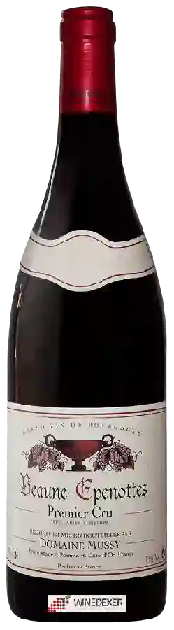 Domaine Mussy - Beaune-Epenotes Premier Cru Domaine Mussy - Beaune-Epenotes Premier Cru