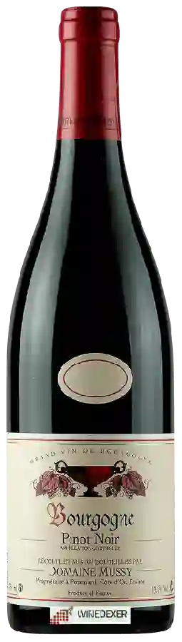 Domaine Mussy - Bourgogne Pinot Noir Domaine Mussy - Bourgogne Pinot Noir