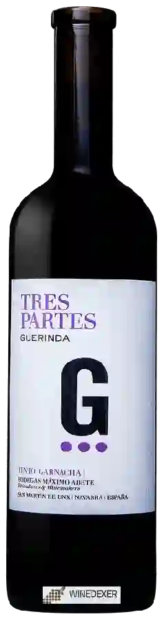 Bodega Máximo Abete - Tres Partes Garnacha Tinto Bodega Máximo Abete - Tres Partes Garnacha Tinto