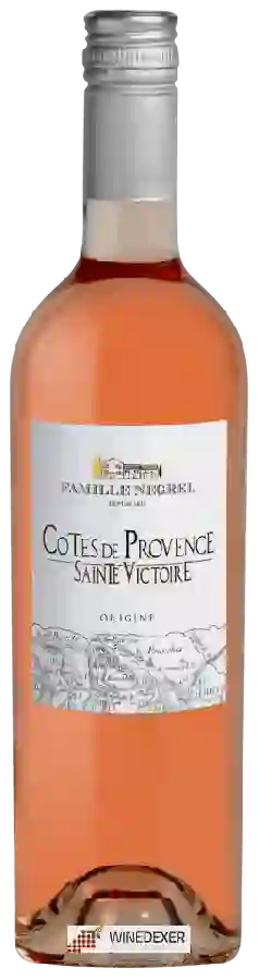 Weingut Famille Négrel - Origine Côtes de Provence Sainte-Victoire