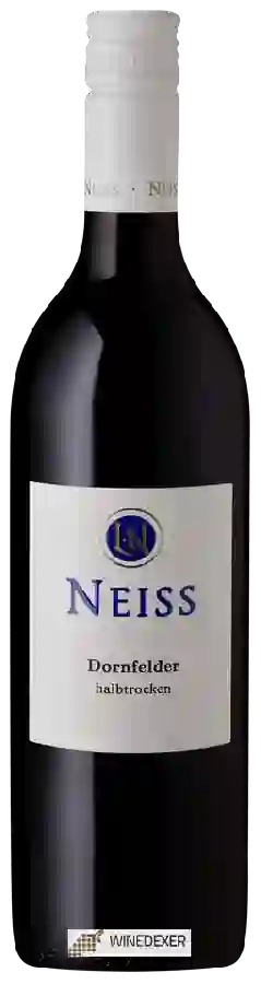 Weingut Neiss - Dornfelder Halbtrocken