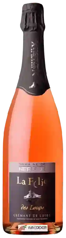 Domaine de Nerleux - La Folie des Loups Crémant de Loire Rosé Domaine de Nerleux - La Folie des Loups Crémant de Loire Rosé