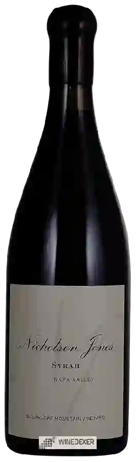 Weingut Nicholson Jones - Sugarloaf Mountain Vineyard Syrah