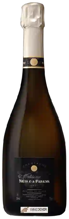 Weingut Nicolo & Paradis - Brut Millésime Champagne Weingut Nicolo & Paradis - Brut Millésime Champagne