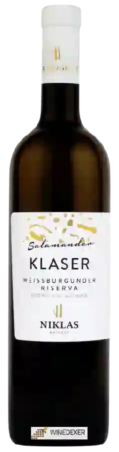 Weingut Niklas - Salamander Klaser Weissburgunder Riserva Weingut Niklas - Salamander Klaser Weissburgunder Riserva