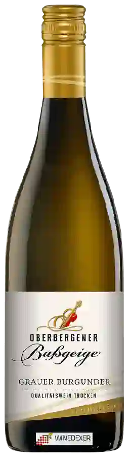 Weingut Oberbergener Bassgeige - Grauer Burgunder Trocken Weingut Oberbergener Bassgeige - Grauer Burgunder Trocken