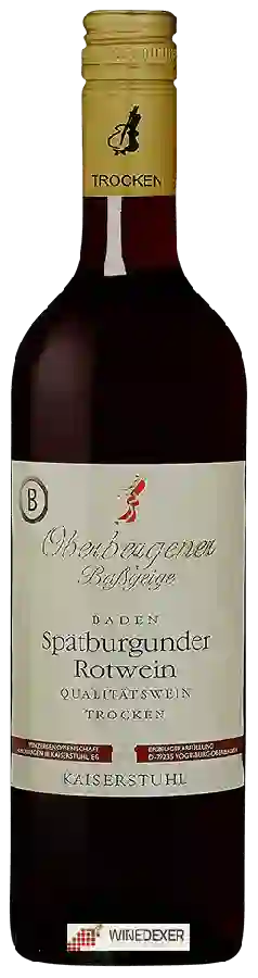 Weingut Oberbergener Bassgeige - Spätburgunder Trocken Weingut Oberbergener Bassgeige - Spätburgunder Trocken