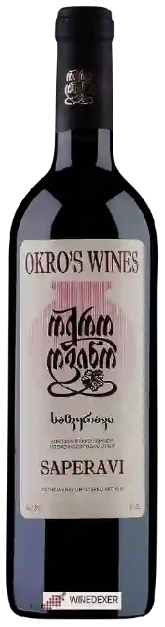 Weingut Okro's Wines - Saperavi Weingut Okro's Wines - Saperavi