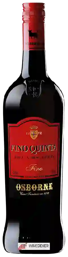 Weingut Osborne - Fino Quinta Jerez-Xeres-Sherry Weingut Osborne - Fino Quinta Jerez-Xeres-Sherry