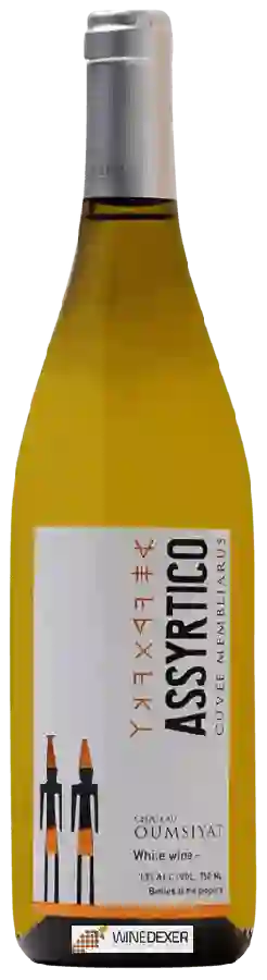 Weingut Oumsiyat - Cuvée Membliarus Assyrtico Weingut Oumsiyat - Cuvée Membliarus Assyrtico