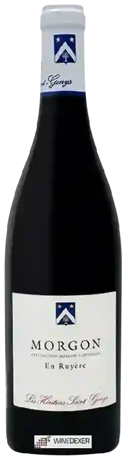 Weingut Les Héritiers Saint-Genys - En Ruyère Morgon