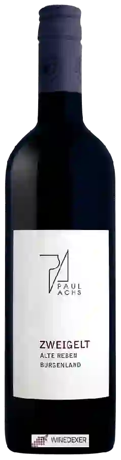 Weingut Paul Achs - Zweigelt Alte Reben Weingut Paul Achs - Zweigelt Alte Reben