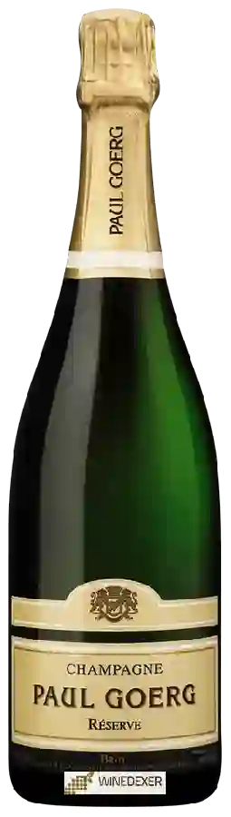 Weingut Paul Goerg - Réserve Brut Champagne Weingut Paul Goerg - Réserve Brut Champagne