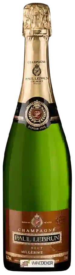 Weingut Paul Lebrun - Brut Millesimé Champagne Grand Cru 'Cramant' Weingut Paul Lebrun - Brut Millesimé Champagne Grand Cru 'Cramant'
