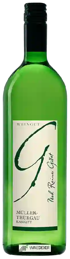 Weingut Paul Rainer Gillot - Müller Thurgau Kabinett Weingut Paul Rainer Gillot - Müller Thurgau Kabinett