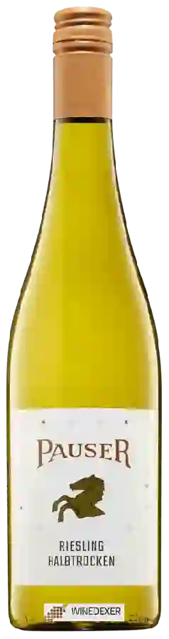 Weingut Pauser - Riesling Halbtrocken Weingut Pauser - Riesling Halbtrocken