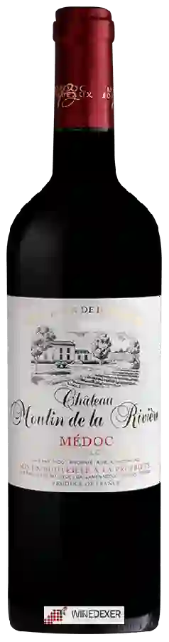 Weingut Pavillon de Bellevue - Château Moulin de la Rivière Médoc