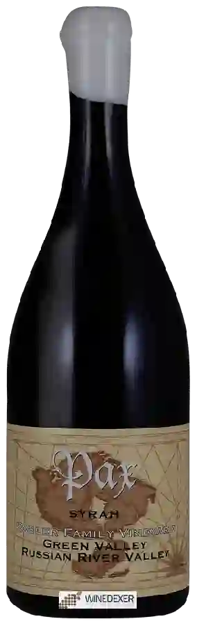 Weingut Pax - Kobler Family Vineyard Syrah