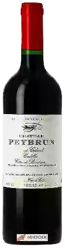 Château Peybrun - Cuvée Colombe Cadillac - Côtes de Bordeaux