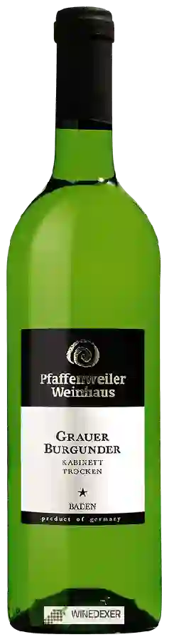 Weingut Pfaffenweiler Weinhaus - Grauburgunder Kabinett Trocken Weingut Pfaffenweiler Weinhaus - Grauburgunder Kabinett Trocken
