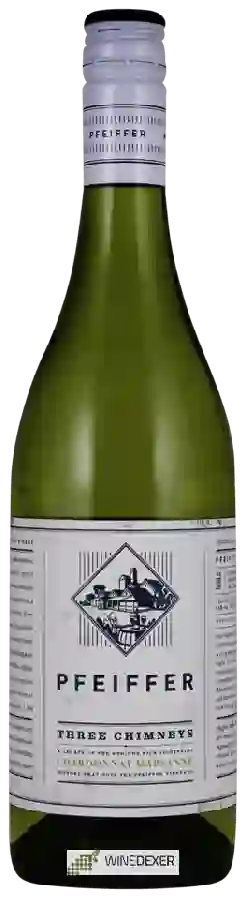 Weingut Pfeiffer Wines - Three Chimneys Chardonnay - Marsanne Weingut Pfeiffer Wines - Three Chimneys Chardonnay - Marsanne