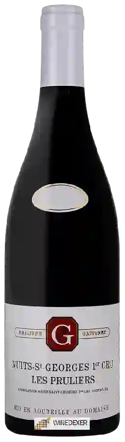 Weingut Philippe Gavignet - Nuits-Saint-Georges 1er Cru 'Les Pruliers' Weingut Philippe Gavignet - Nuits-Saint-Georges 1er Cru 'Les Pruliers'