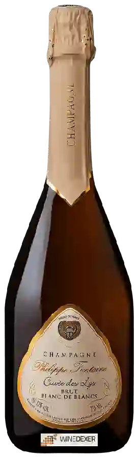Weingut Philippe Fontaine - Cuvée des Lys Blanc de Blancs Brut Champagne Weingut Philippe Fontaine - Cuvée des Lys Blanc de Blancs Brut Champagne