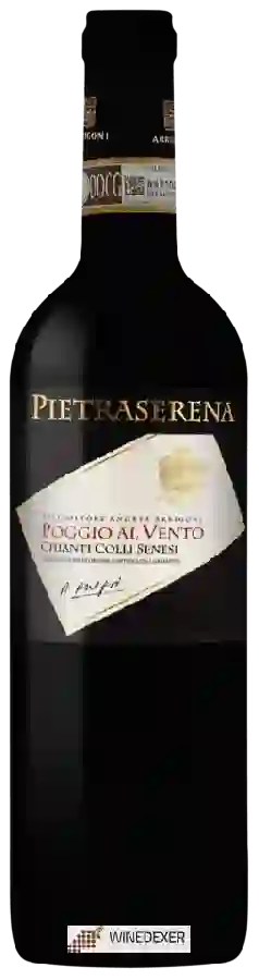 Weingut Pietraserena - Poggio al Vento Chianti Colli Senesi Weingut Pietraserena - Poggio al Vento Chianti Colli Senesi