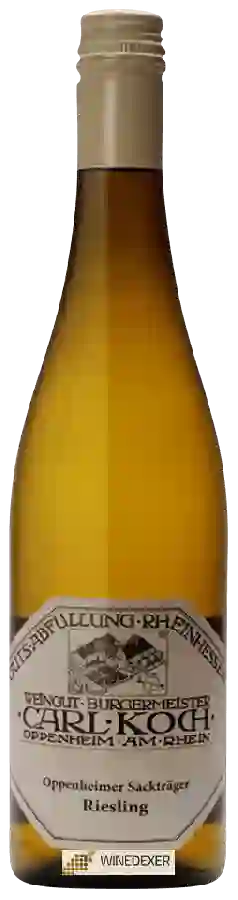 Weingut Bürgermeister Carl Koch - Oppenheimer Sackträger Riesling Weingut Bürgermeister Carl Koch - Oppenheimer Sackträger Riesling