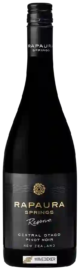 Weingut Rapaura Springs - Reserve Central Otago Pinot Noir Weingut Rapaura Springs - Reserve Central Otago Pinot Noir