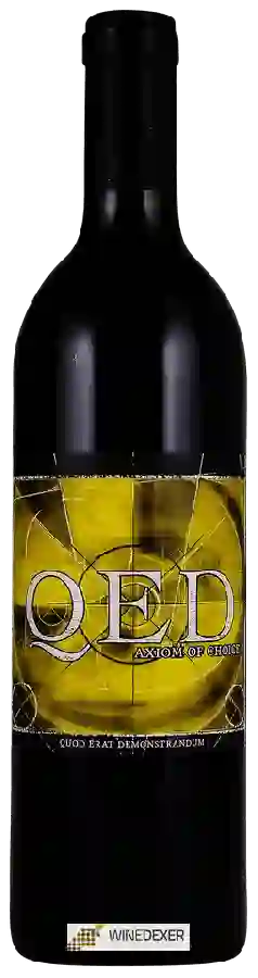 Weingut Rasa Vineyards - QED Axiom of Choice Weingut Rasa Vineyards - QED Axiom of Choice