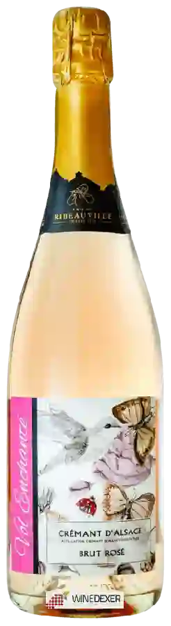 Cave de Ribeauville - Vol Enchante Cremant d'Alsace Brut Rosé Cave de Ribeauville - Vol Enchante Cremant d'Alsace Brut Rosé