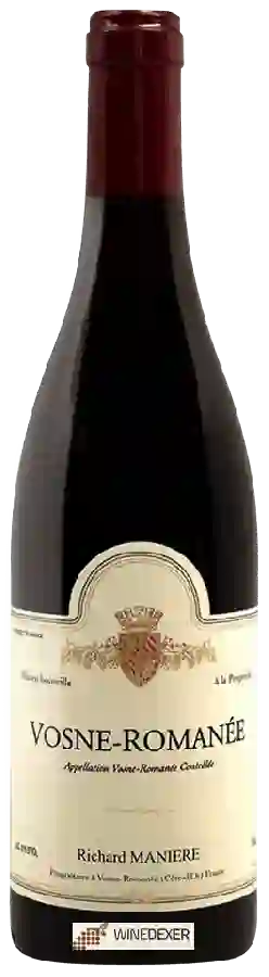 Weingut Richard Maniere - Vosne-Romanée Weingut Richard Maniere - Vosne-Romanée