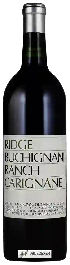 Weingut Ridge Vineyards - Buchignani Ranch Carignane