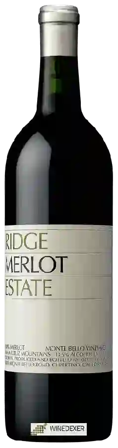 Weingut Ridge Vineyards - Estate Merlot
