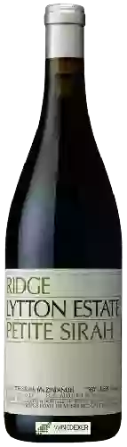 Weingut Ridge Vineyards - Lytton Estate Petite Sirah