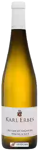 Weingut Karl Erbes - &Uumlrziger Würzgarten Riesling Auslese