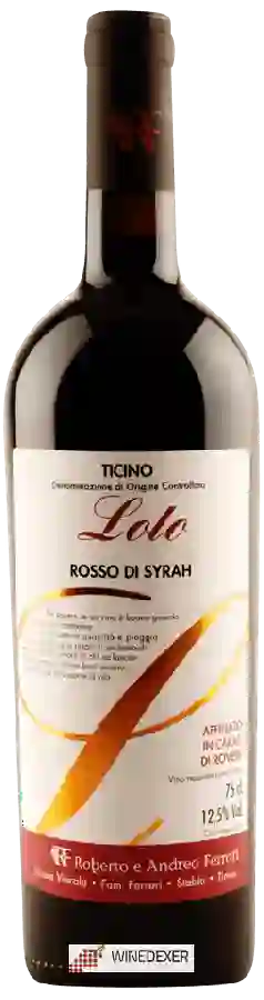 Weingut Roberto e Andrea Ferrari - Loto Rosso di Syrah