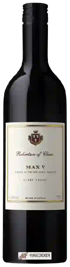 Weingut Robertson of Clare - Max V Weingut Robertson of Clare - Max V