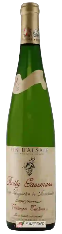 Weingut Rolly Gassmann - Oberer Weingarten de Rohrschwihr Gewürztraminer Vendanges Tardives Weingut Rolly Gassmann - Oberer Weingarten de Rohrschwihr Gewürztraminer Vendanges Tardives
