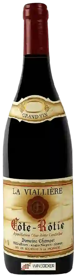 Domaine Champet - La Vialliére Côte-Rôtie Domaine Champet - La Vialliére Côte-Rôtie