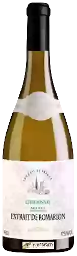 Domaine Romarion - Extrait de Romarion Chardonnay